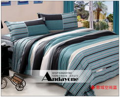 安達(dá)揚(yáng)A4件100 荷葉花邊印染雙針床品四件套的品質(zhì)與美學(xué)